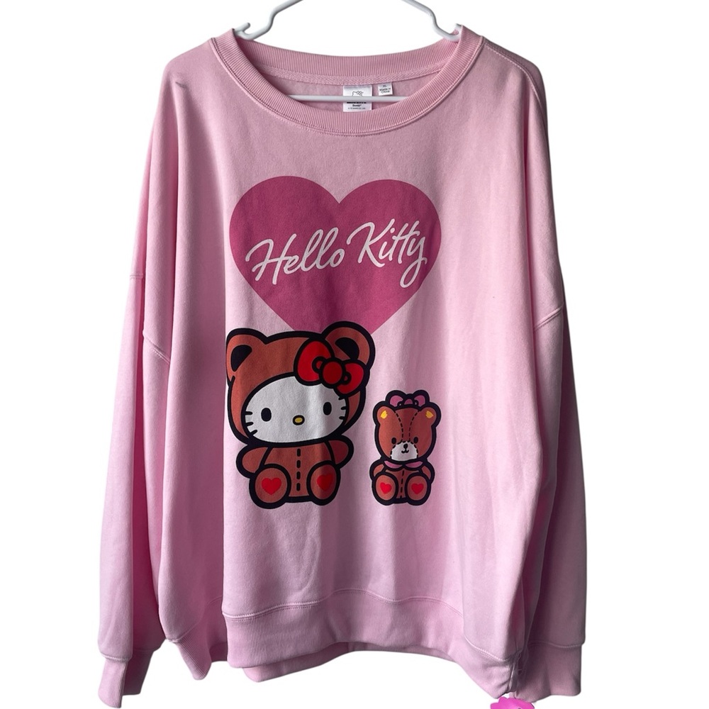Hello Kitty Pastel Pink Crewneck